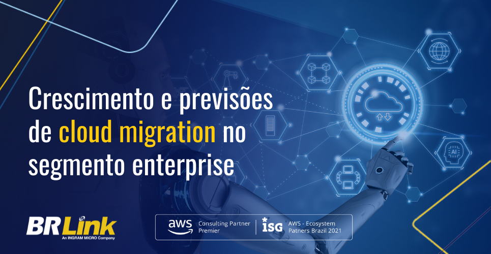 Crescimento e previsões de cloud migration no segmento enterprise